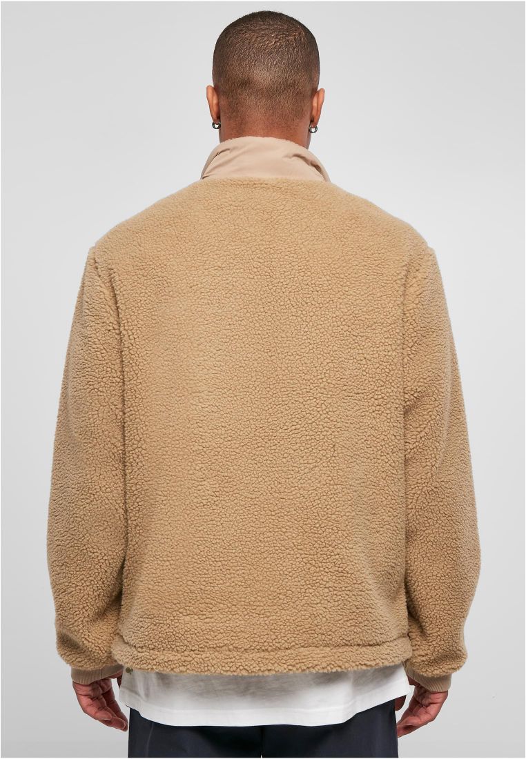 Patched Sherpa Jacket - Mens Jackets - TTUTB5539 - 276