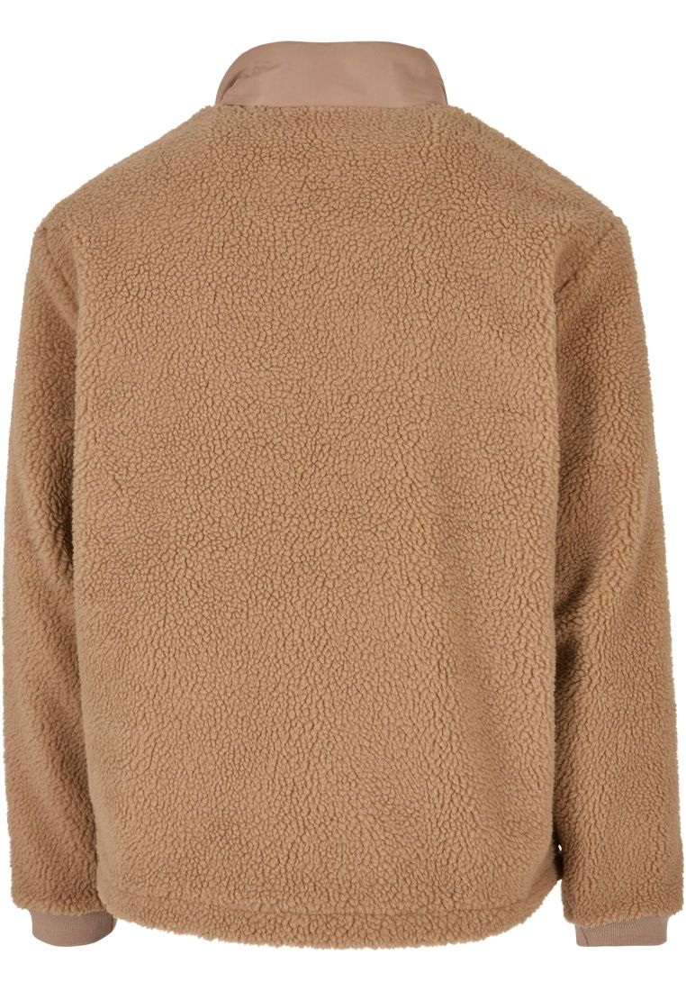 Patched Sherpa Jacket - Mens Jackets - TTUTB5539 - 280