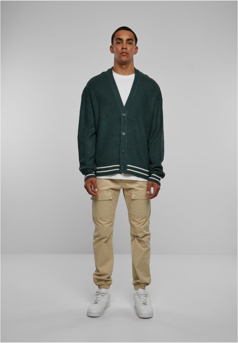 Sporty Boxy Cardigan - Mens Jackets - TTUTB5547 - 278