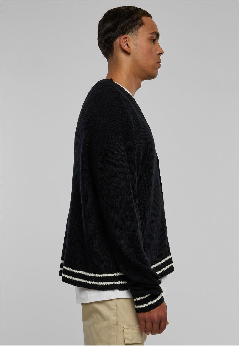Sporty Boxy Cardigan - Mens Jackets - TTUTB5547 - 6
