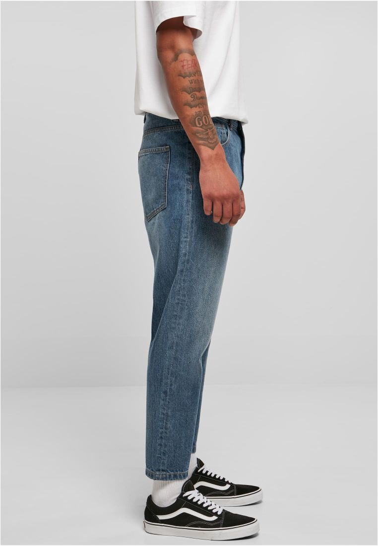 Cropped Tapered Jeans - Mens Jeans - TTUTB5591 - 6