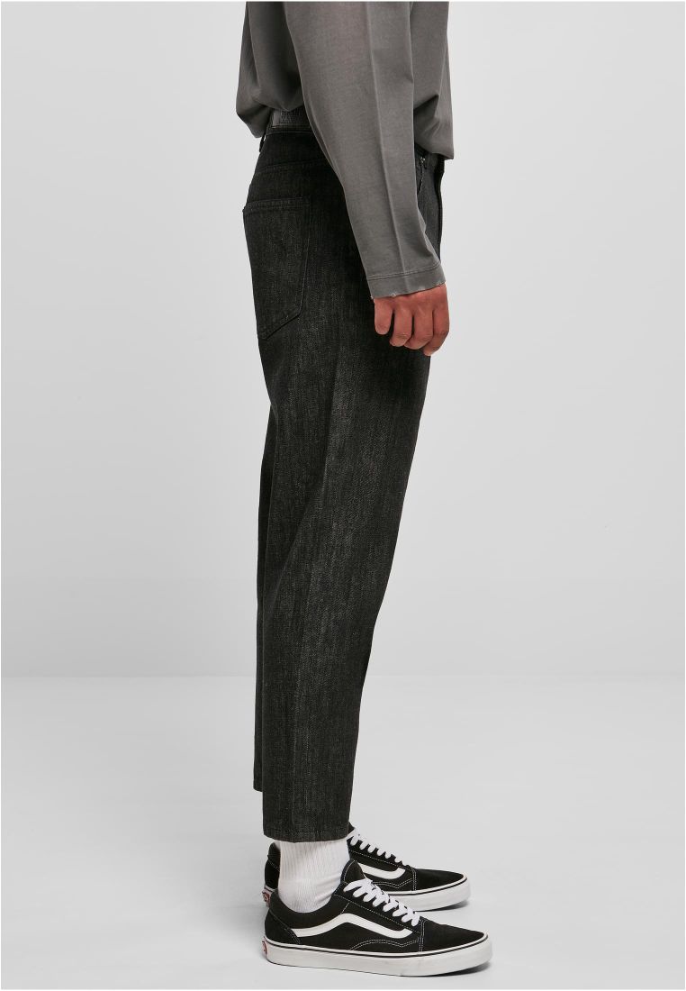 Cropped Tapered Jeans - Mens Jeans - TTUTB5591 - 187