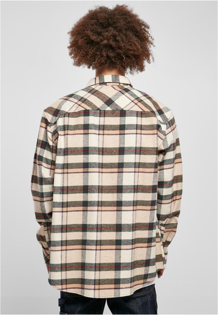Checked Mountain Shirt - Mens Collar Shirts - TTUTB5592 - 4