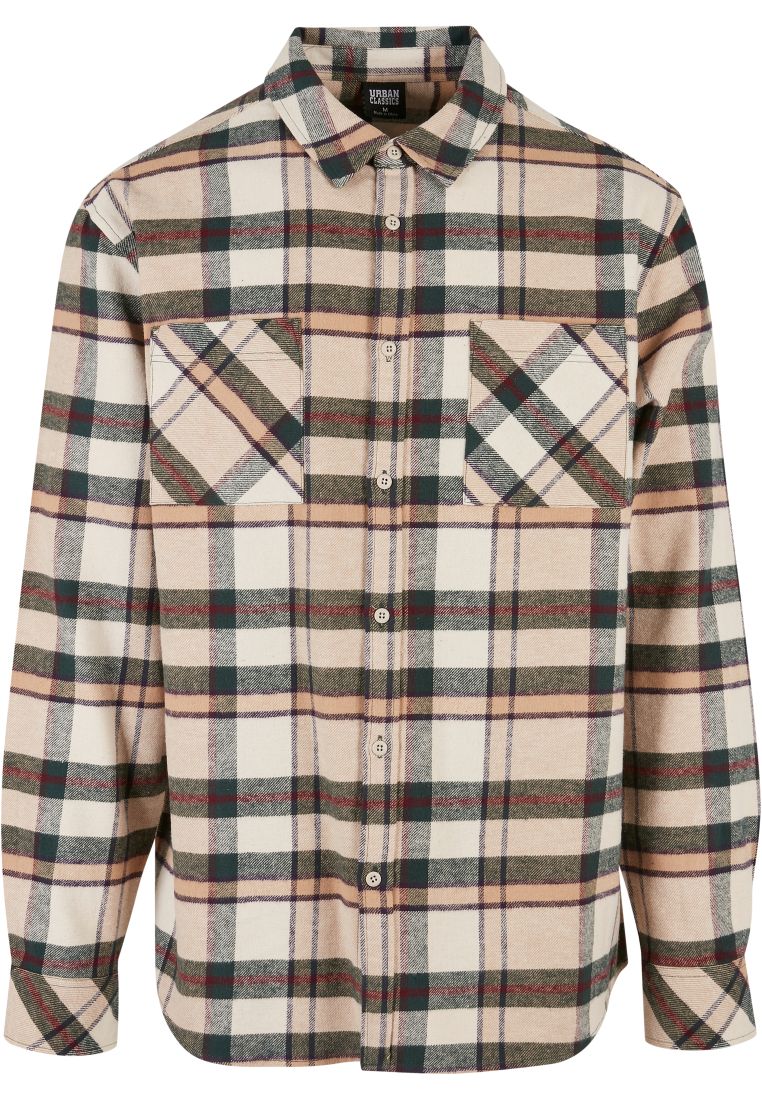 Checked Mountain Shirt - Miesten kauluspaidat - TTUTB5592 - 2