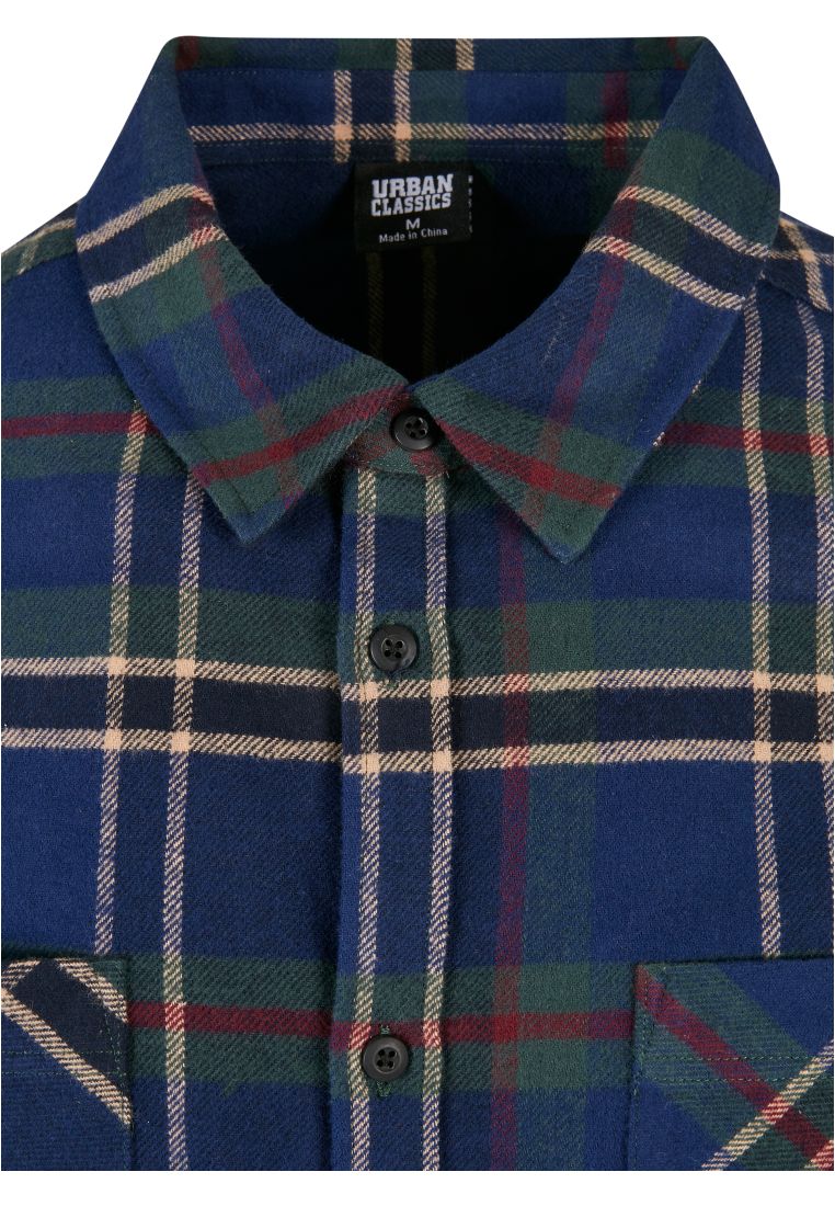 Checked Mountain Shirt - Mens Collar Shirts - TTUTB5592 - 281