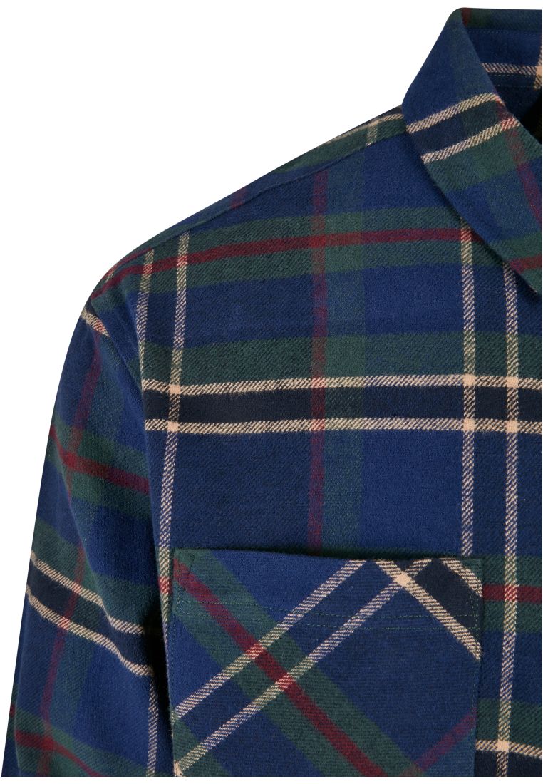 Checked Mountain Shirt - Mens Collar Shirts - TTUTB5592 - 282