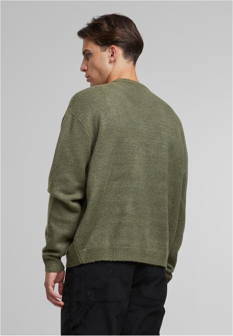 Oversized Chunky Sweater - Mens Crewnecks - TTUTB5908 - 275