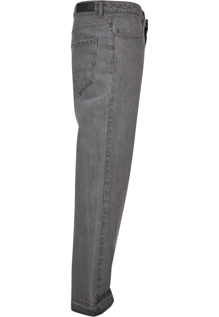 Open Edge Loose Fit Jeans - Baggy Jeans - TTUTB5919 - 11