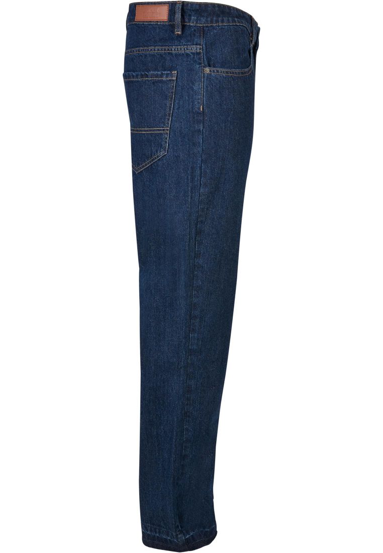 Open Edge Loose Fit Jeans - Baggy Jeans - TTUTB5919 - 313