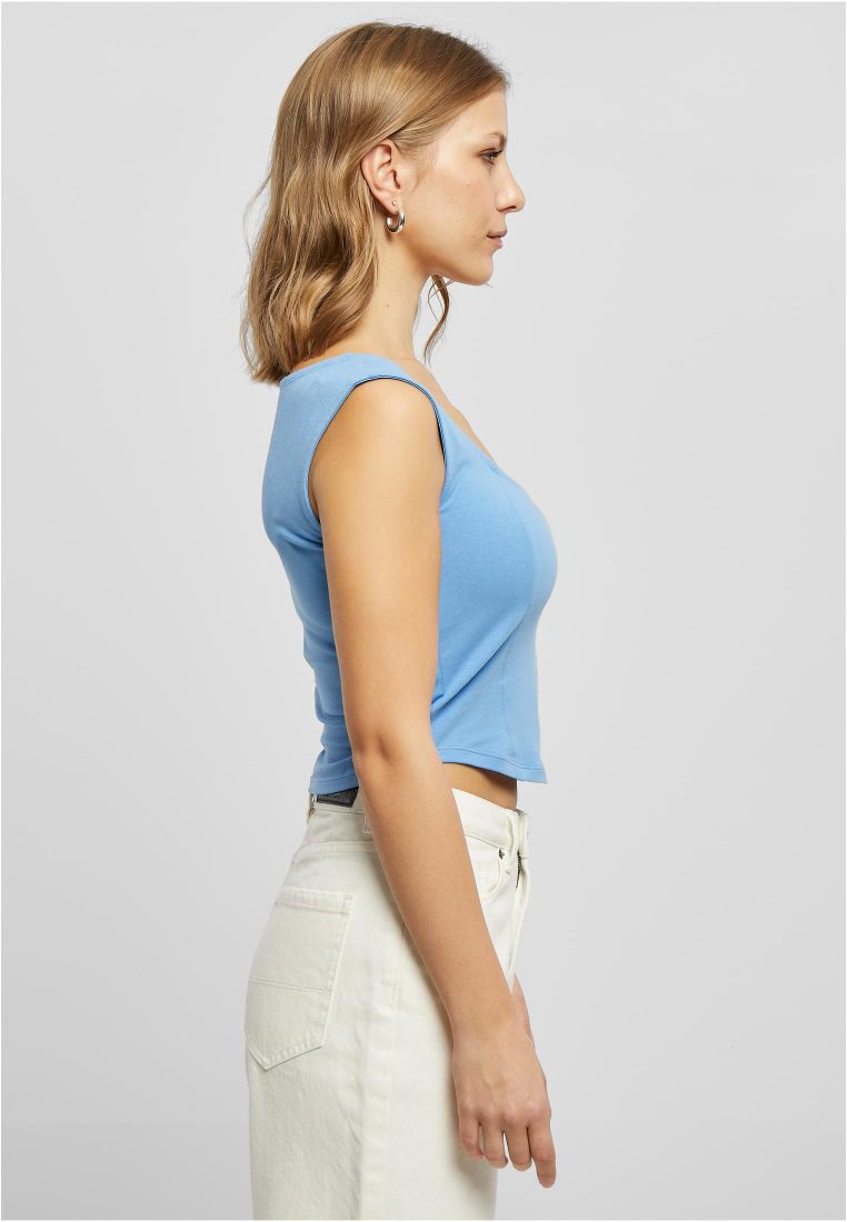 Ladies Short Corsage Top - Naisten T-paidat ja Topit - TTUTB5992 - 306