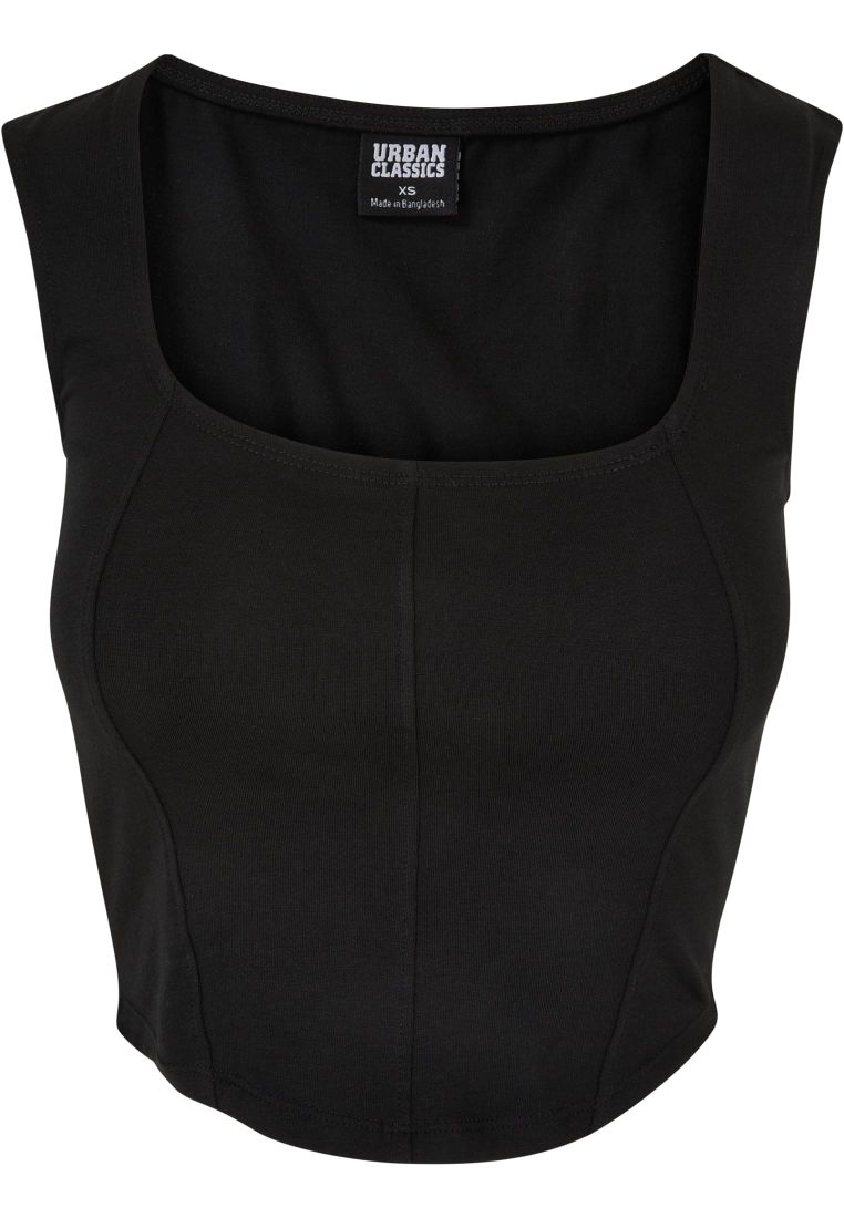 Ladies Short Corsage Top - Ladies T-Shirts and Tops - TTUTB5992 - 32