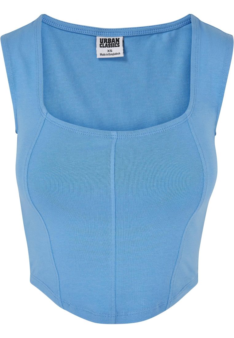 Ladies Short Corsage Top - Naisten T-paidat ja Topit - TTUTB5992 - 302