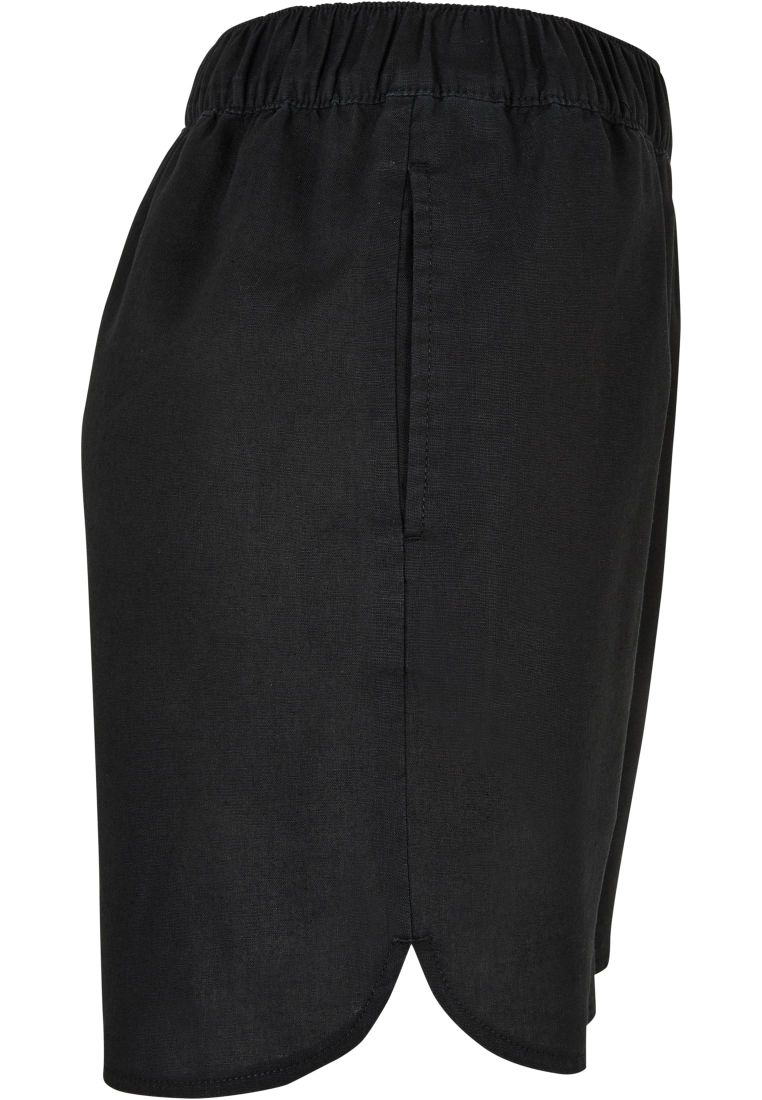 Ladies Linen Mixed Shorts - Naisten Shortsit, Hameet ja Mekot - TTUTB5993 - 11