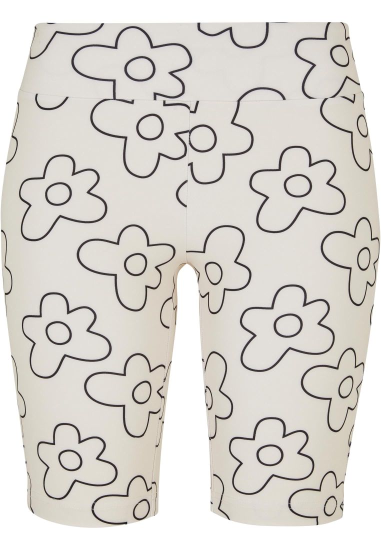 Ladies High Waist AOP Tech Cycle Shorts - Ladies Shorts, Skirts and Dresses - TTUTB6012 - 309