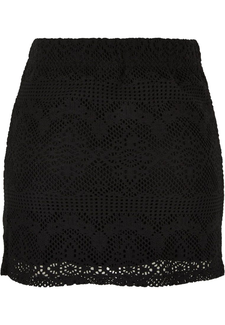 Ladies Crochet Lace Mini Skirt