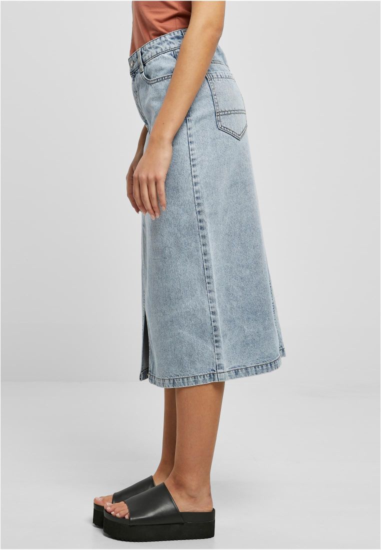 Ladies Midi Denim Skirt - - TTUTB6018 - 335