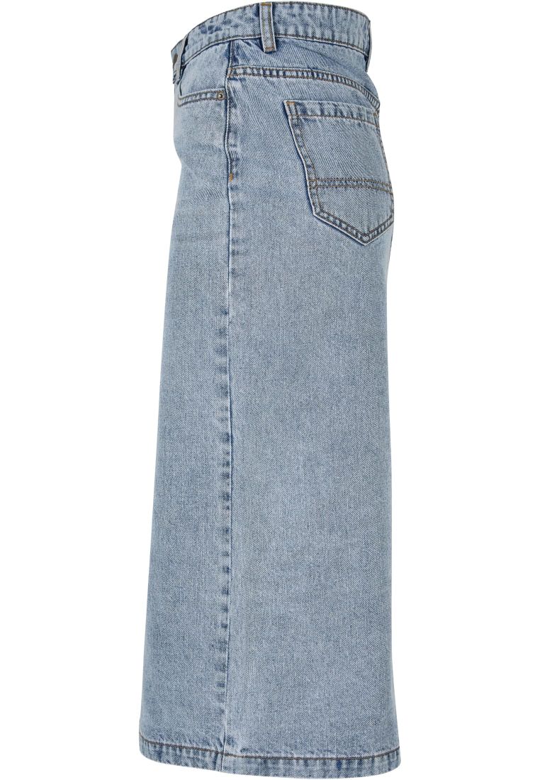 Ladies Midi Denim Skirt - - TTUTB6018 - 340