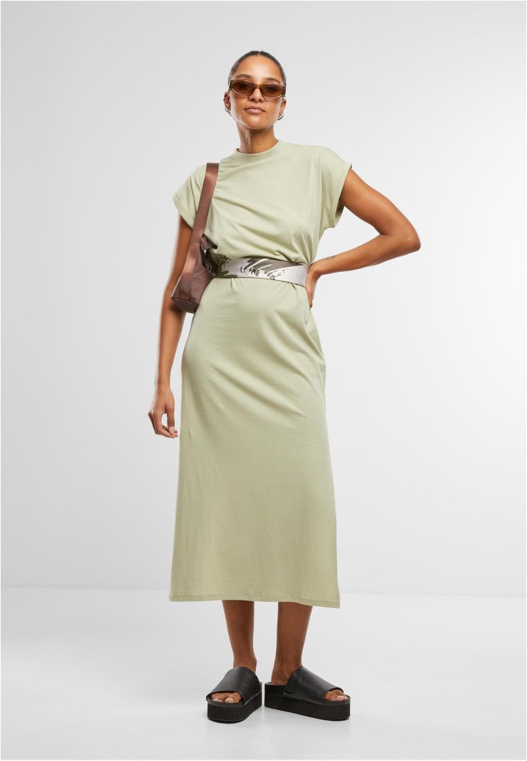 Ladies Long Extended Shoulder Dress -  - TTUTB6027 - 846