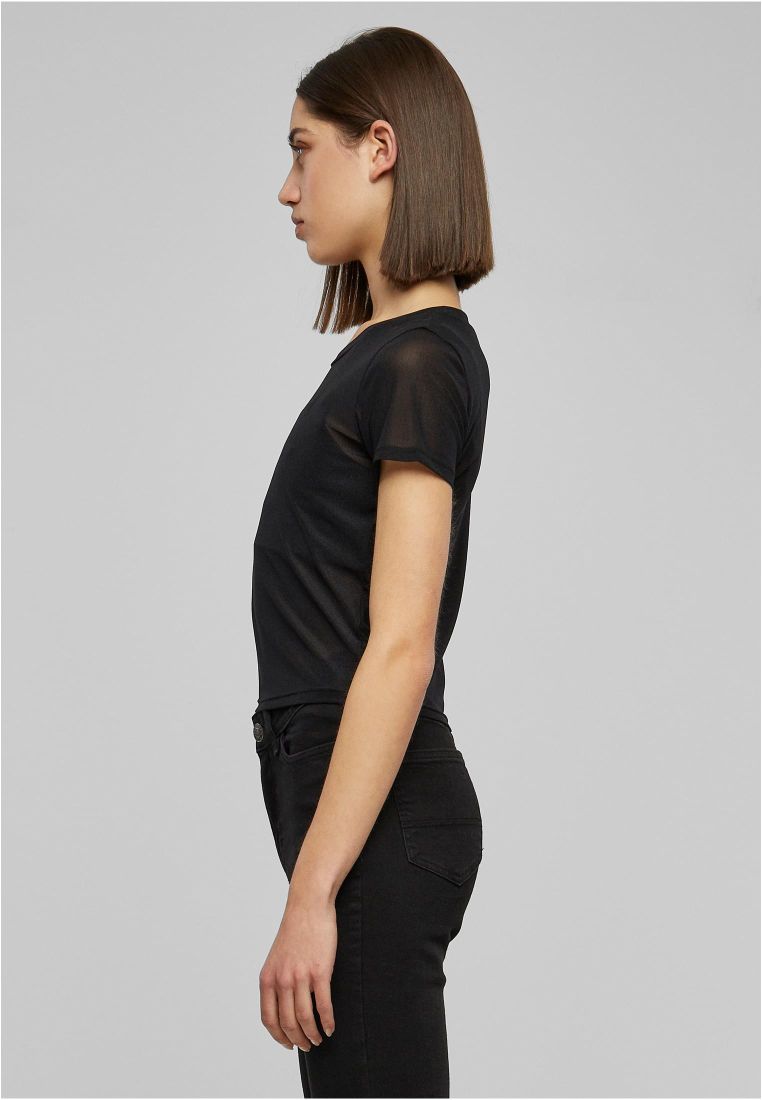 Ladies Short Mesh Tee - - TTUTB6051 - 4