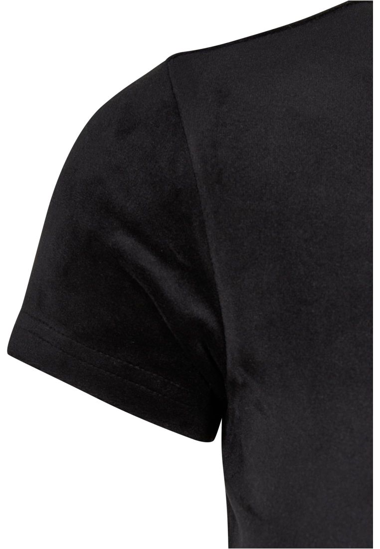 Ladies Short Velvet Tee - - TTUTB6052 - 11