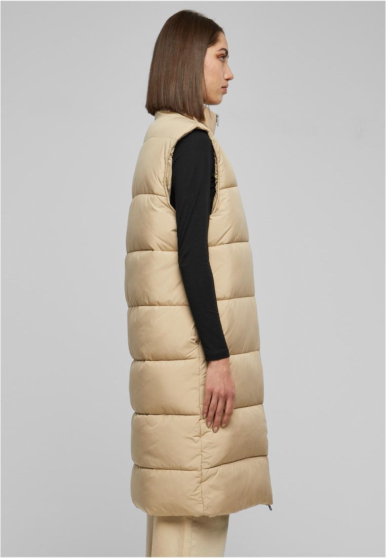 Ladies Long Puffer Vest - Ladies Jackets - TTUTB6066 - 127