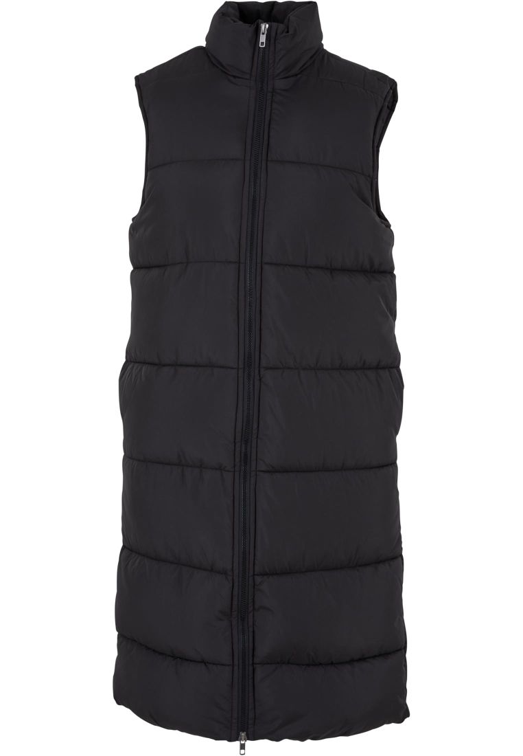 Ladies Long Puffer Vest - Ladies Jackets - TTUTB6066 - 8