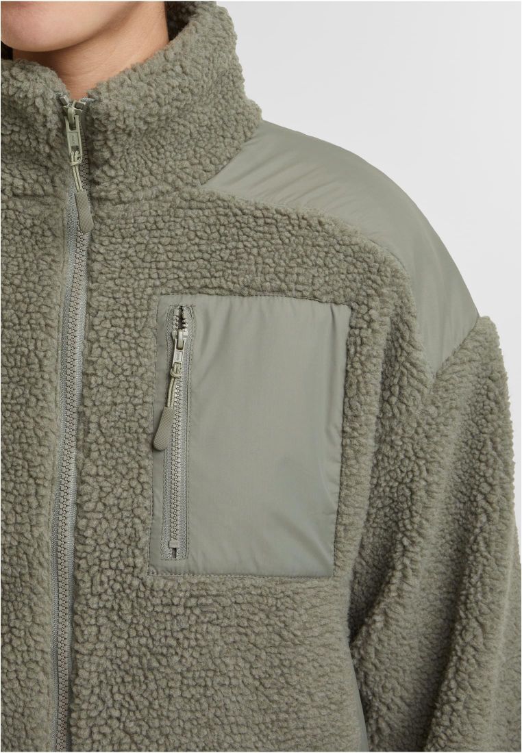 Ladies Sherpa Mix Jacket -  - TTUTB6068 - 847