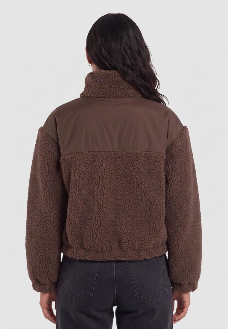 Ladies Sherpa Mix Jacket - - TTUTB6068 - 305