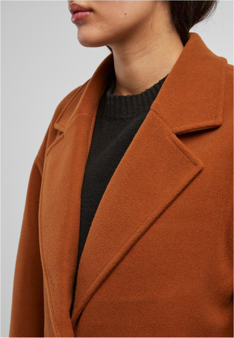 Ladies Oversized Long Coat - Naisten Takit - TTUTB6073 - 847