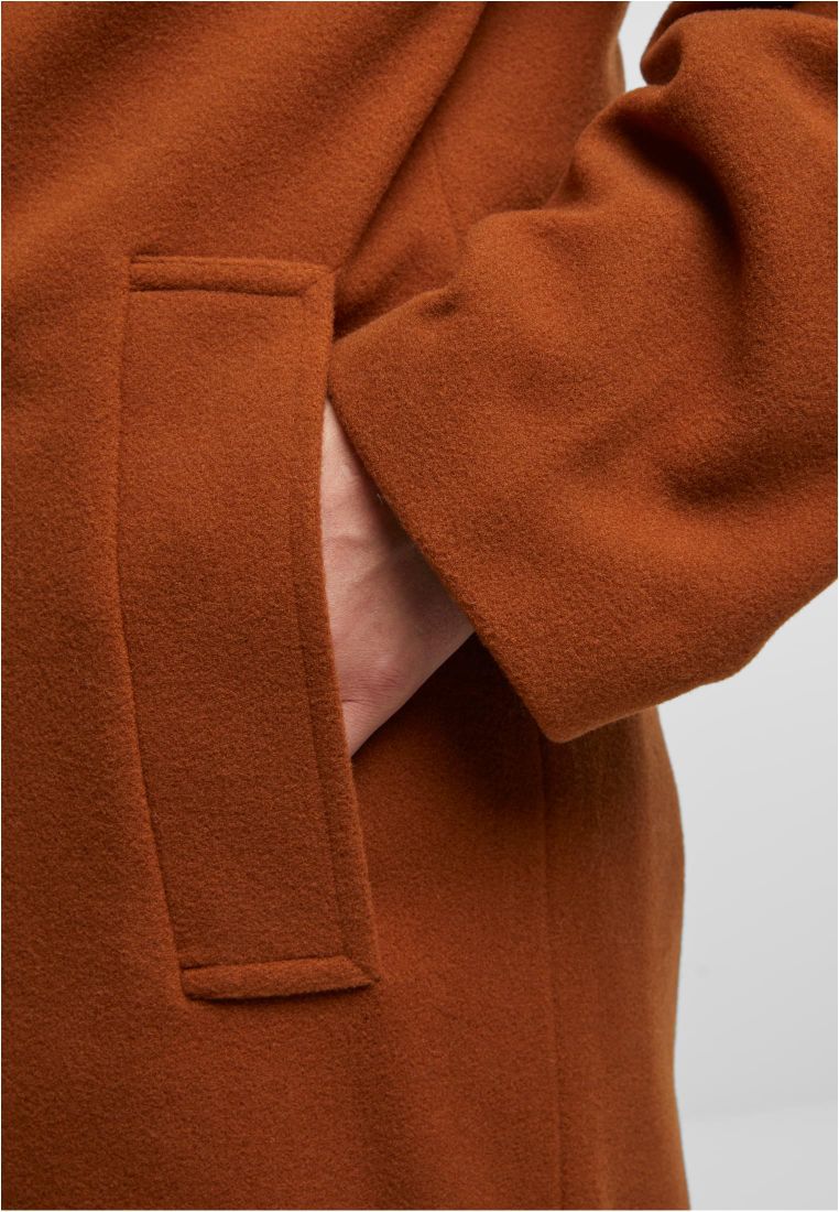 Ladies Oversized Long Coat - Naisten Takit - TTUTB6073 - 848