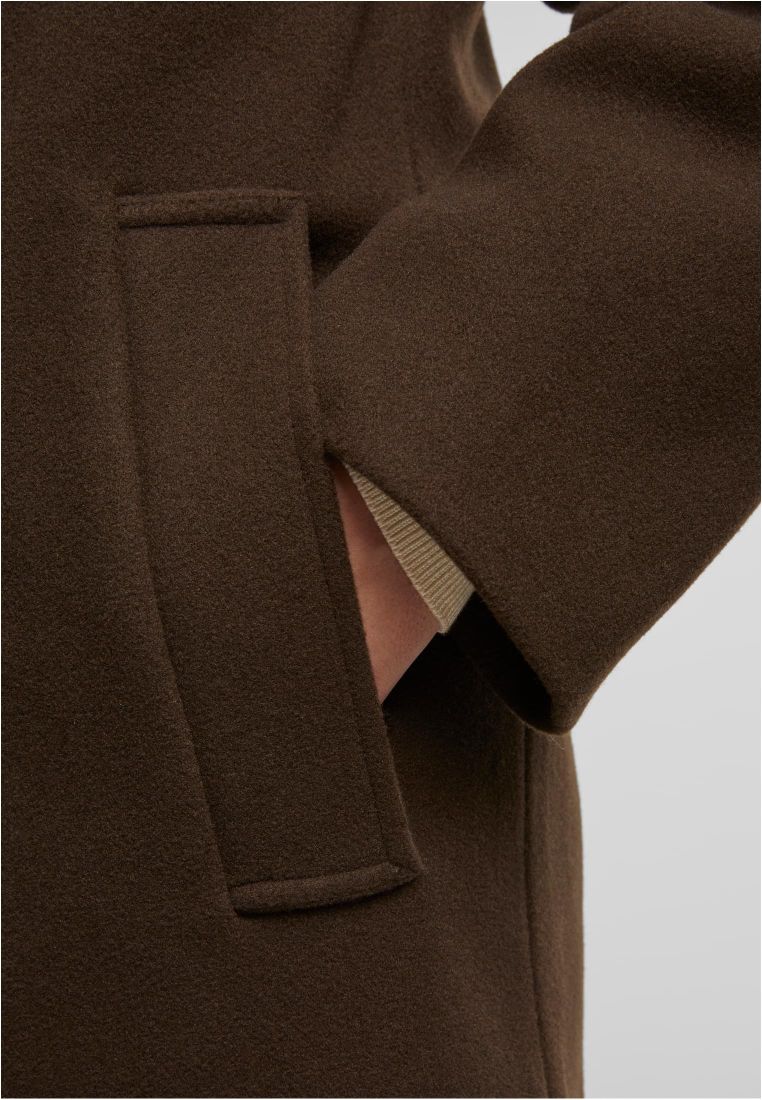 Ladies Oversized Long Coat - Naisten Takit - TTUTB6073 - 1118