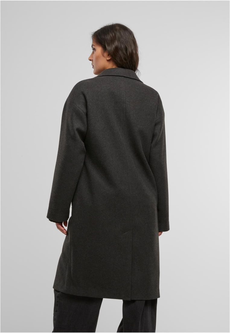 Ladies Oversized Long Coat - Naisten Takit - TTUTB6073 - 305