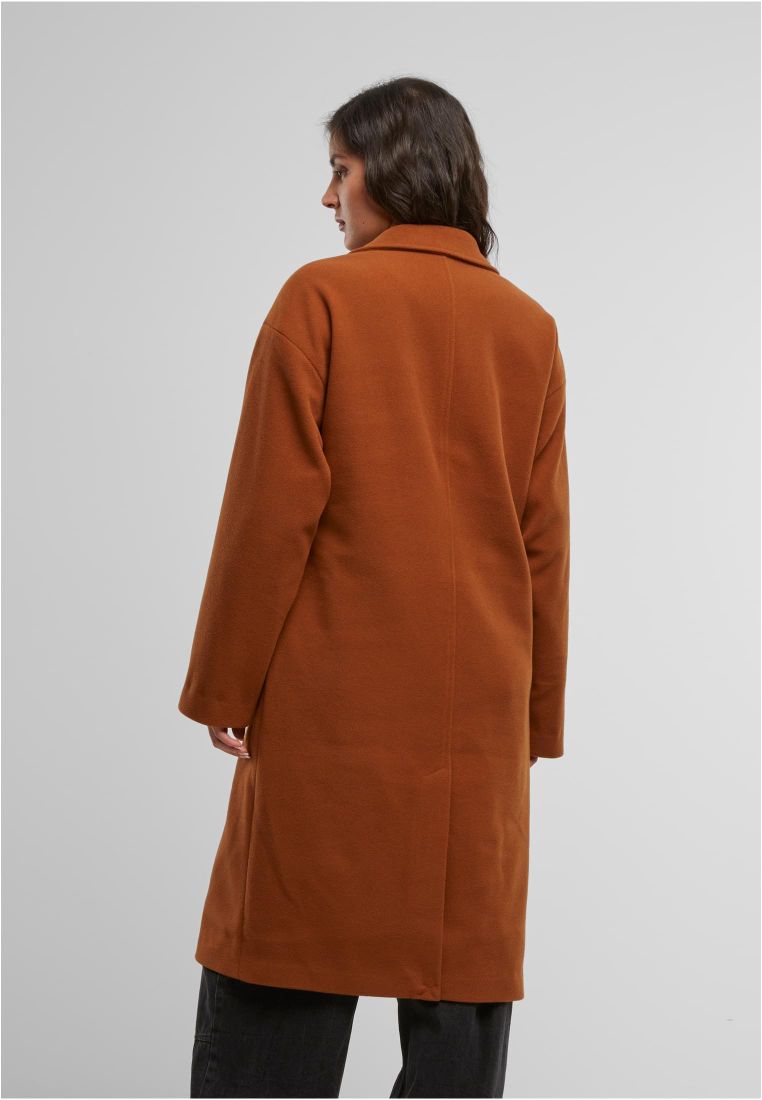 Ladies Oversized Long Coat - Naisten Takit - TTUTB6073 - 845