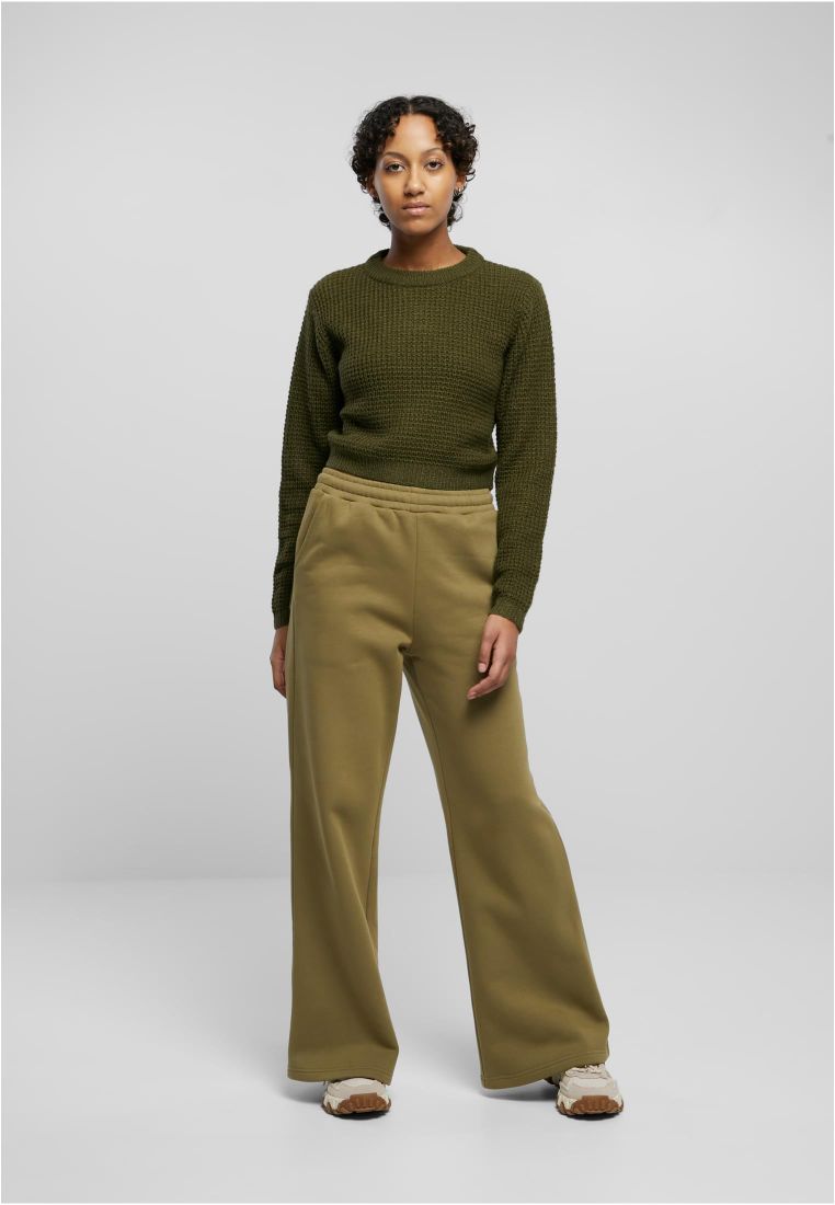 Ladies Short Waffle Sweater - - TTUTB6076 - 308