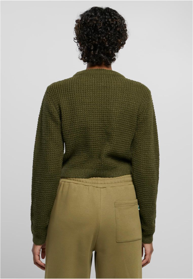 Ladies Short Waffle Sweater - - TTUTB6076 - 306