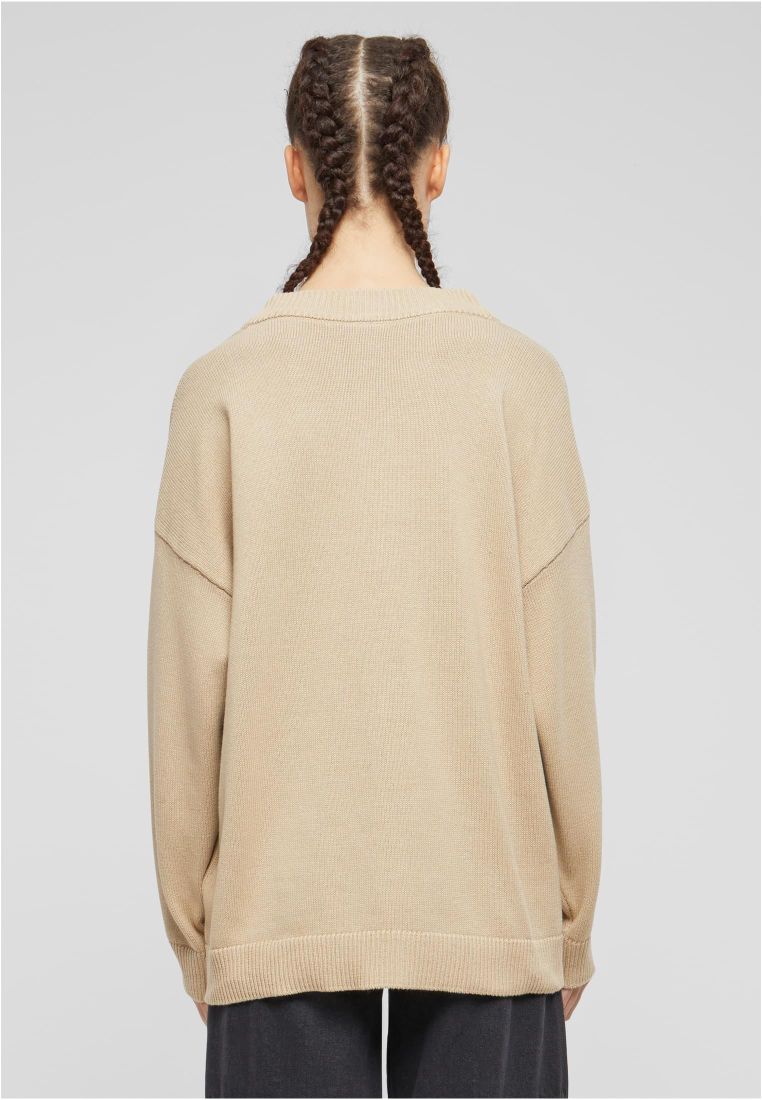 Ladies Big Oversized Cardigan - - TTUTB6079 - 306