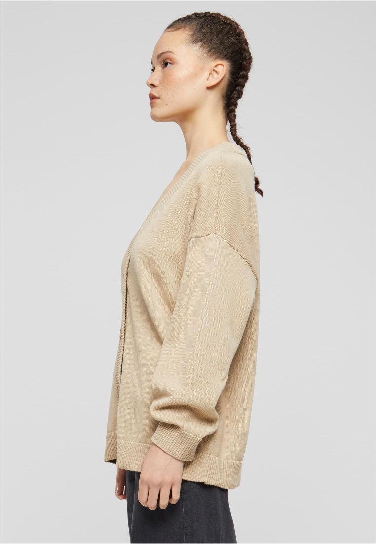 Ladies Big Oversized Cardigan - - TTUTB6079 - 305