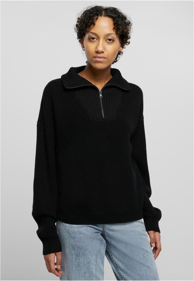 Ladies Oversized Knit Troyer - - TTUTB6080 - 31