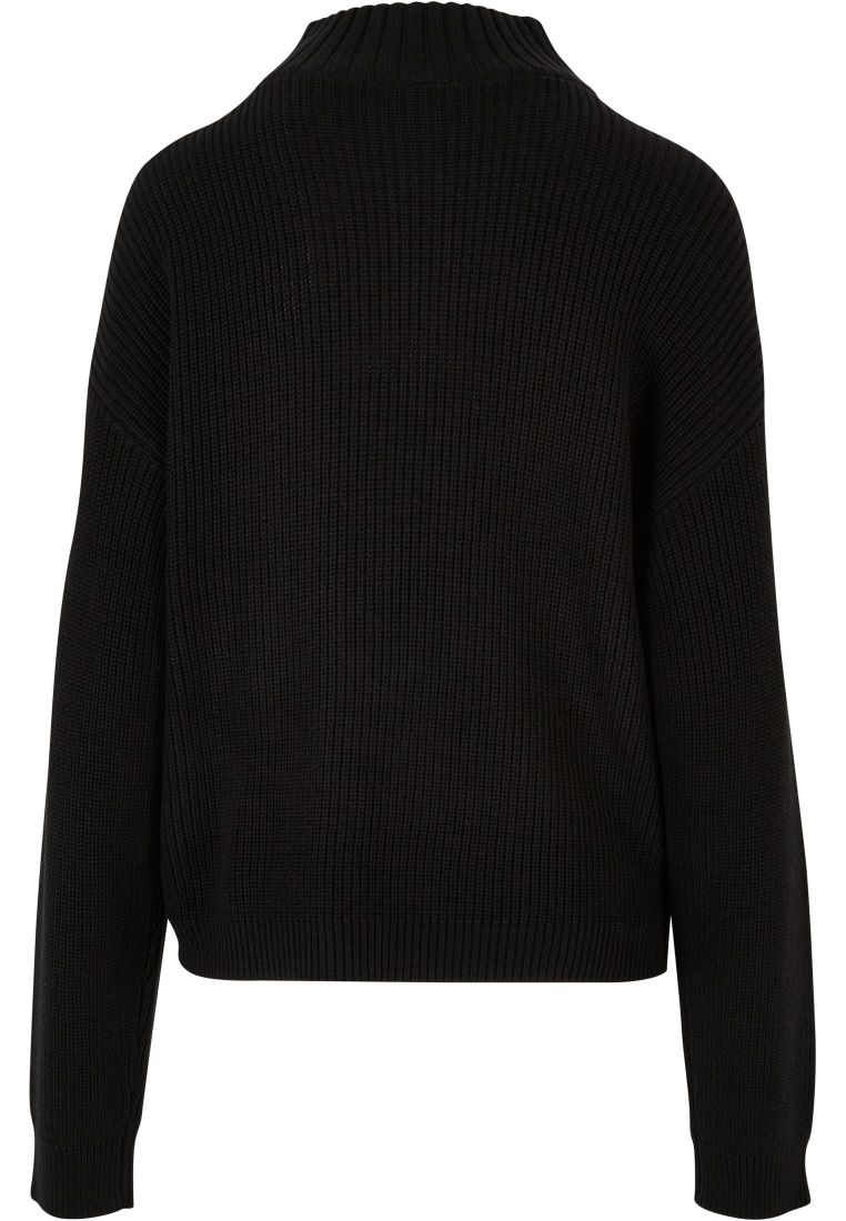 Ladies Oversized Knit Troyer - - TTUTB6080 - 4