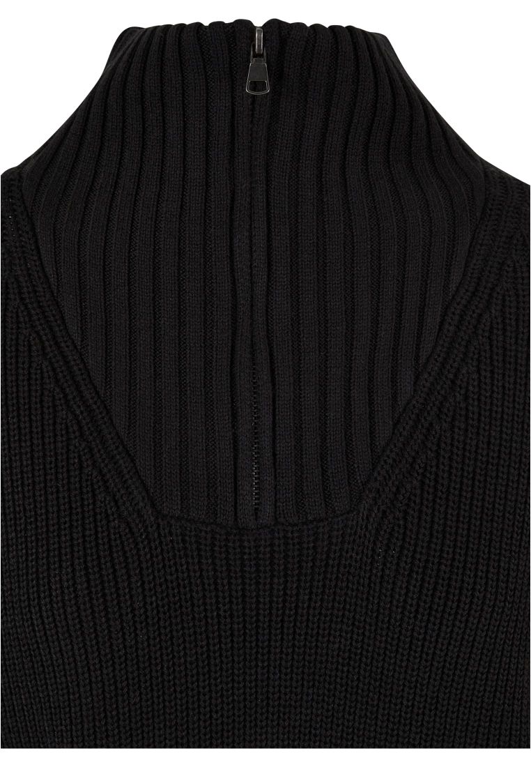 Ladies Oversized Knit Troyer - - TTUTB6080 - 5