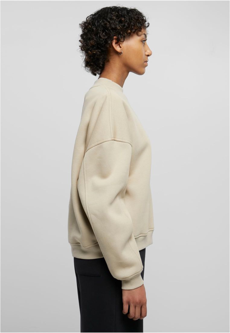 Ladies Oversized Organic Crewneck - Ladies Crewnecks and College Jackets - TTUTB6087 - 307