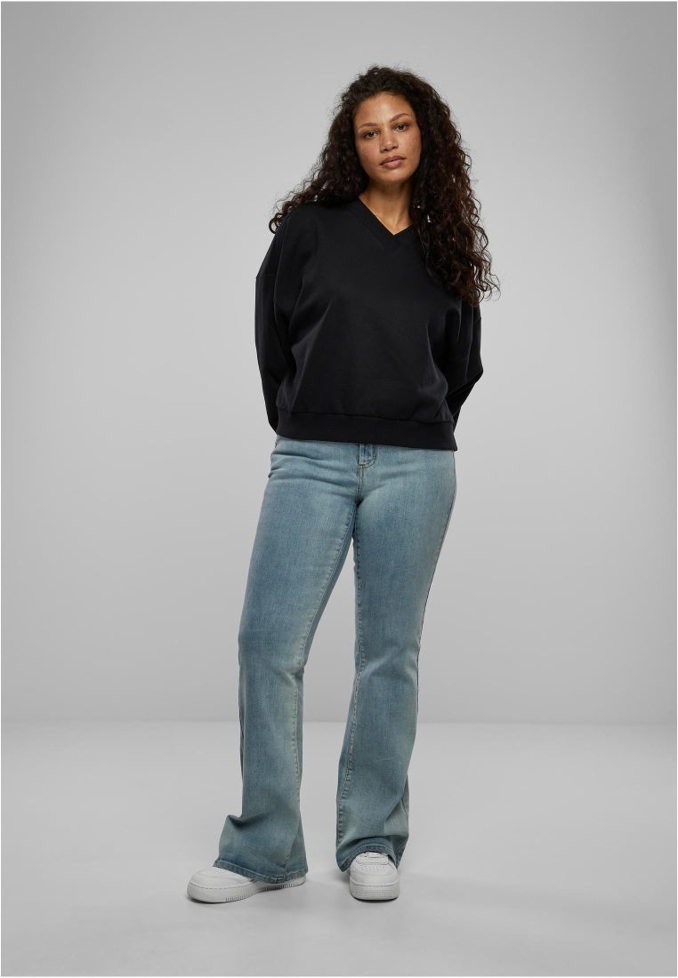 Ladies Cropped V-Neck - - TTUTB6090 - 5