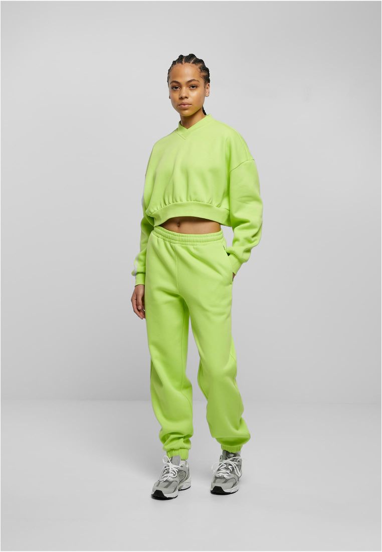 Ladies Cropped V-Neck - - TTUTB6090 - 578