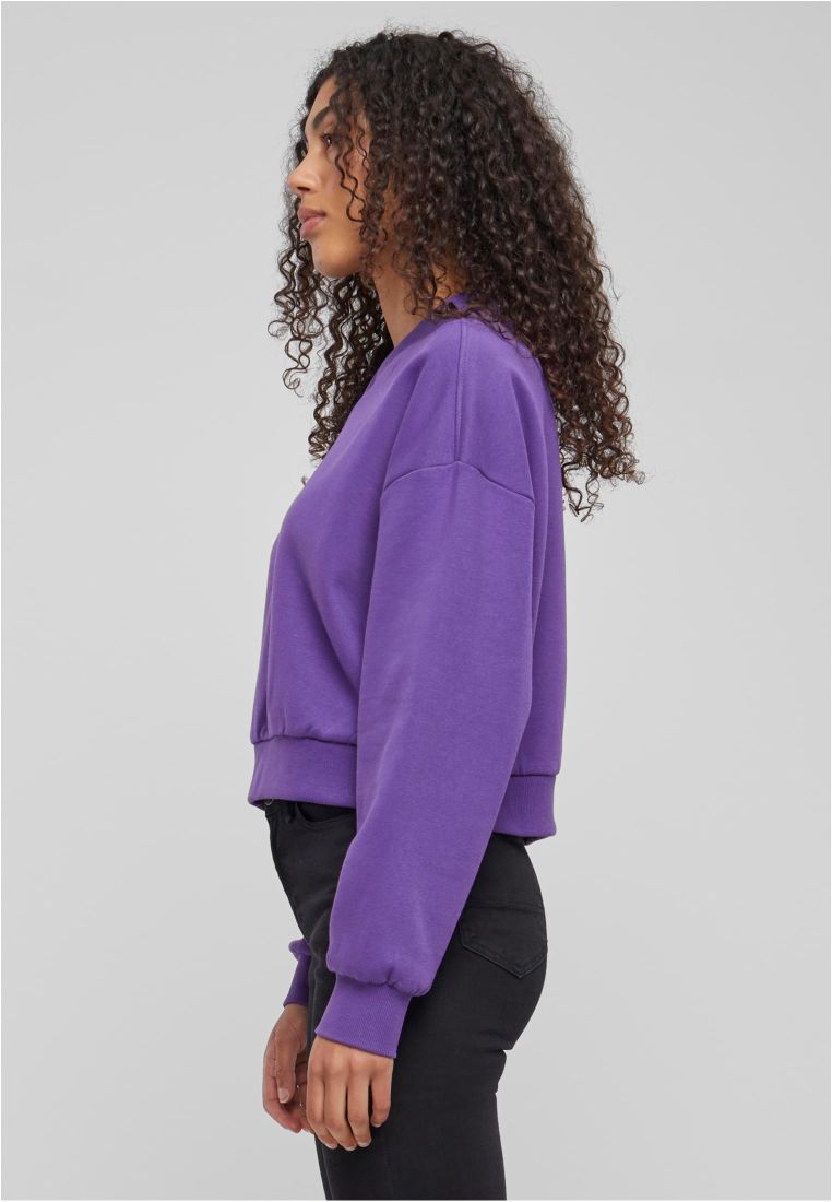 Ladies Cropped V-Neck - - TTUTB6090 - 305