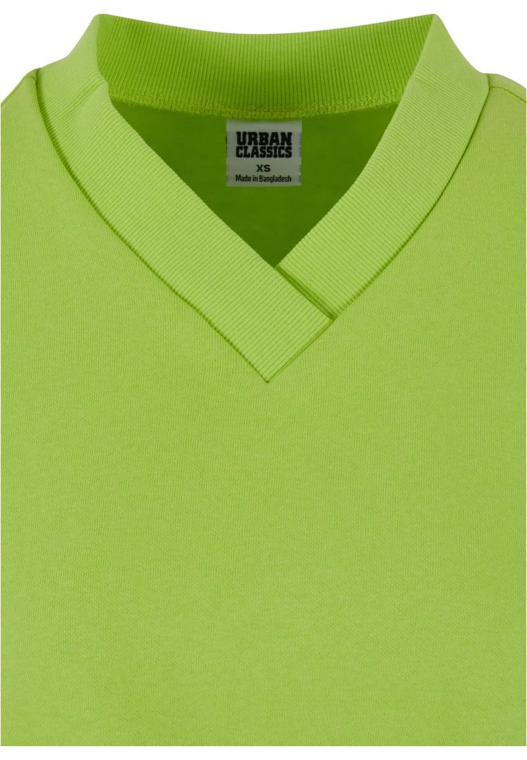 Ladies Cropped V-Neck - - TTUTB6090 - 581