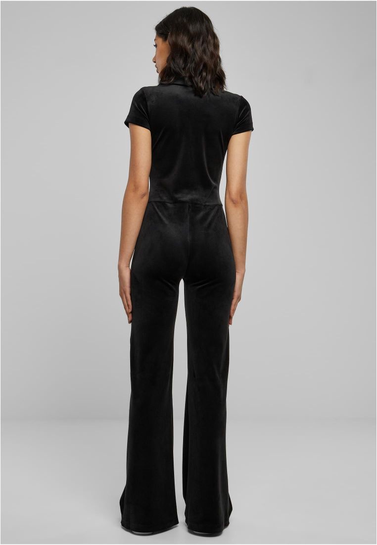 Ladies Velvet Jumpsuit -  - TTUTB6098 - 5