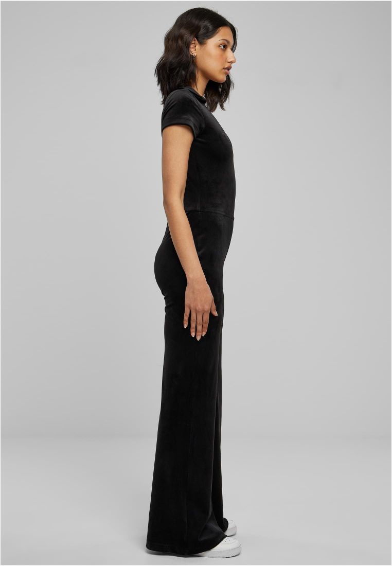 Ladies Velvet Jumpsuit -  - TTUTB6098 - 6