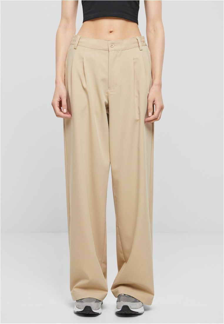 Ladies Ultra Wide Pleat-Front Pants - Ladies Pants - TTUTB6103 - 331