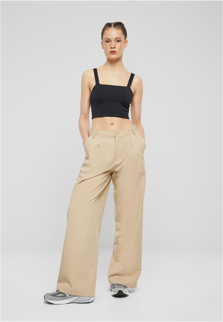 Ladies Ultra Wide Pleat-Front Pants - Ladies Pants - TTUTB6103 - 338