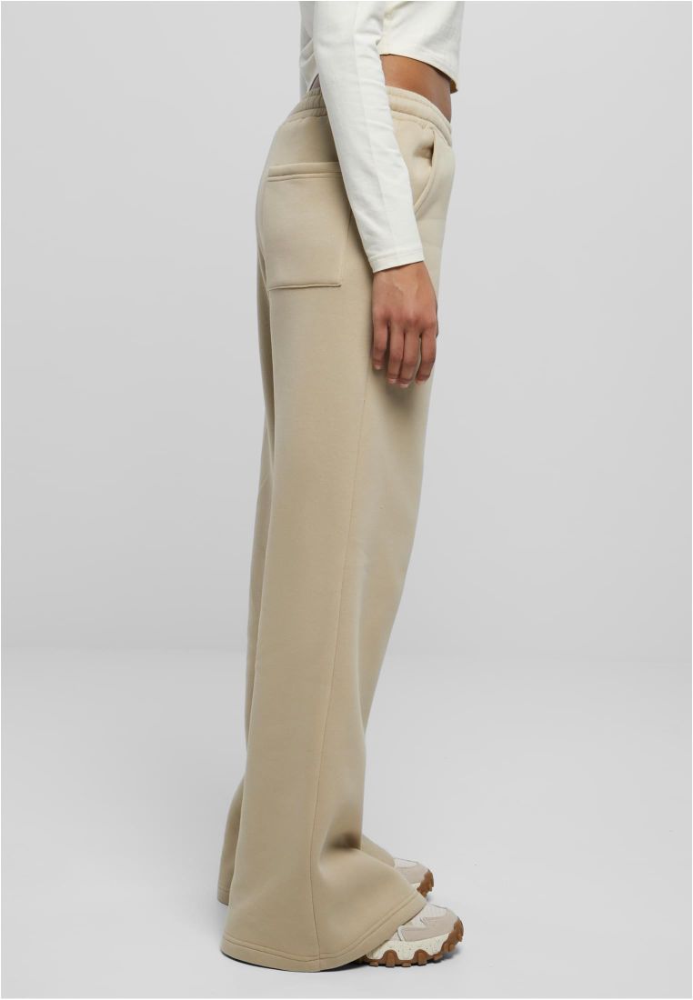 Ladies Organic Ultra Wide Sweat Pants - Naisten Housut - TTUTB6105 - 307